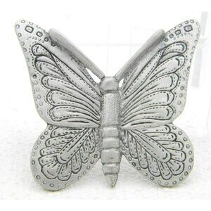 Spoontiques Pewter Butterfly Large Brooch Pin #5761